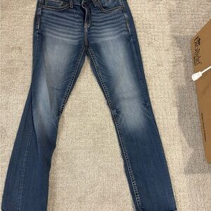 Virgo Indigo Straight Leg Jeans